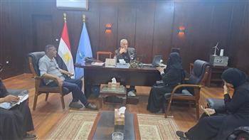 رئيس مدينة رأس غارب في لقاء مفتوح مع المواطنين للاستماع لمطالبهم ومشكلاتهم