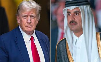 أمير قطر يبحث مع الرئيس الأمريكي خفض التصعيد وضمان استقرار أسواق الطاقة