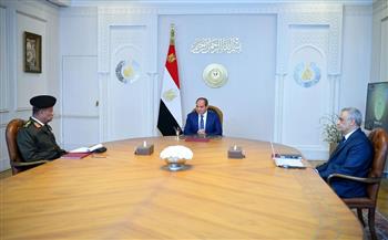 الرئيس السيسي يتابع الموقف التنفيذي للمشروعات التي تنفذها شركات الإنتاج الحربي والوحدات التابعة لها