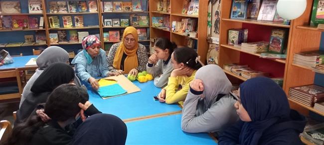  ورشة لفن الكروشيه احتفالًا بشم النسيم بمكتبة طفل المعادي