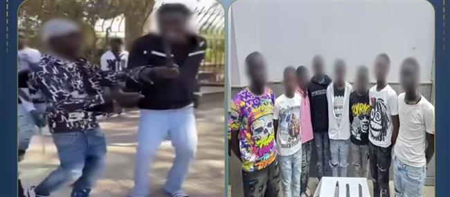 تفاصيل القبض على أبطال فيديو الرقص بالسلاح الأبيض احتفالًا بأعياد الربيع