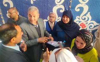 "حياة كريمة" وجامعة الزقازيق تطلقان قافلة طبية شاملة بقرية أشكر في فاقوس