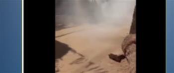 القبض على طرفي مشاجرة بالجيزة انتهت بهدم جزء من منزل باستخدام لودر