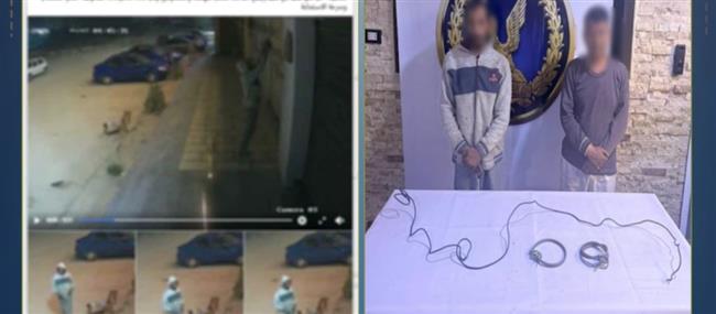 القبض على المتهمين بسرقة أسلاك لافتة محل بالقاهرة 