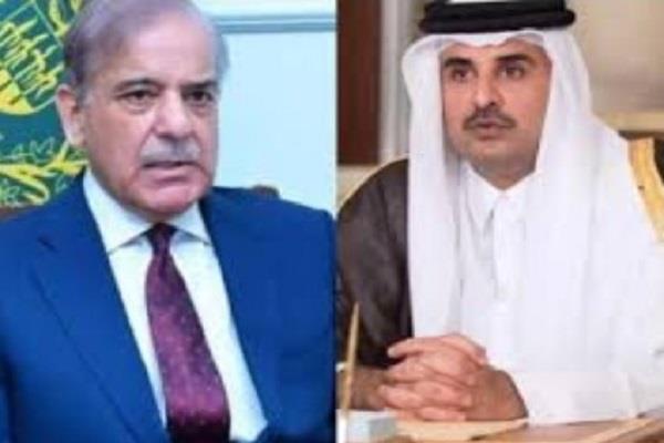 أمير قطر ورئيس وزراء باكستان يبحثان تطورات الأوضاع في الشرق الأوسط 