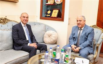 الشوربجي يلتقي رئيس الهيئة العامة للاستعلامات