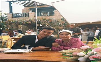 صورة جديدة من الكواليس مسلسل «ورد على فل وياسمين» لـ أحمد عبد الوهاب 