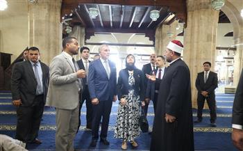 أمير رومانيا يتفقد أروقة الجامع الأزهر ويشيد بدوره في نشر الفكر المعتدل 
