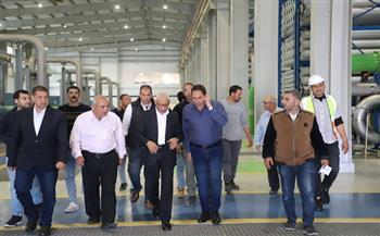 محافظ شمال سيناء يتفقد محطة مياه الكيلو 17 بالعريش 