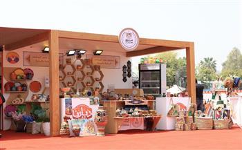 صندوق دعم الصناعات الريفية والبيئية يشارك بجناح مميز ضمن فعاليات معرض "ديارنا زهور الربيع"