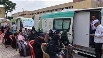 قافلة ويوم طبي لدعم الفئات الأكثر احتياجا بالإسكندرية 