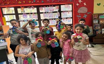 المركز الثقافي بأرض الجولف يلون فرحة الربيع بلمسات المبدعين الصغار 