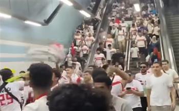 الكونفدرالية الأفريقية.. بدء توافد جمهور الزمالك لدعم الفريق أمام شباب بلوزداد