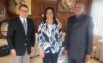 مساعد وزير الخارجية للشئون الأفريقية يشارك في مراسم تنصيب رئيس الكونغو برازافيل