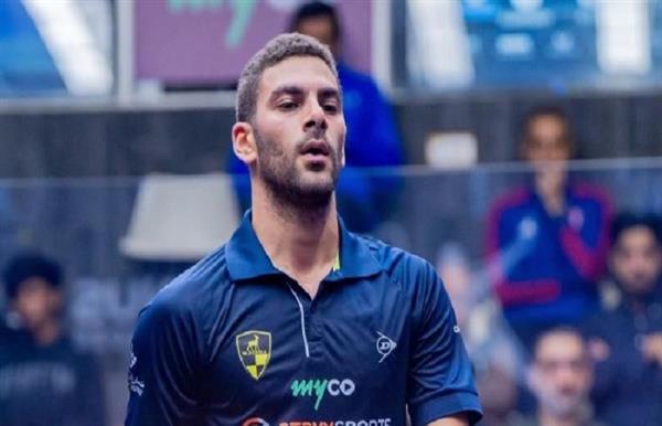 تأهل علي أبو العينين إلى نصف نهائي بطولة سبورتويرك هامبورج للأسكواش 2026 