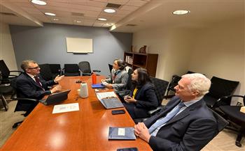 وزير التخطيط يعقد اجتماعًا مع مدير مجموعة بيانات التنمية بالبنك الدولي 
