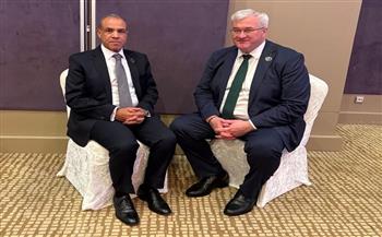وزير الخارجية ونظيره الأوكراني يبحثان سبل تعزيز العلاقات الثنائية