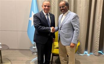 وزير الخارجية يلتقي الرئيس الصومالي ويؤكد مواصلة دعم مصر للصومال وتعزيز الشراكة الاستراتيجية بين البلدين 