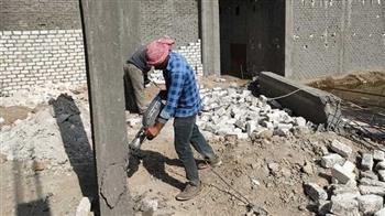 محافظ الاسكندرية يشدد علي ازالة البناء المخالف للنسق العمراني 