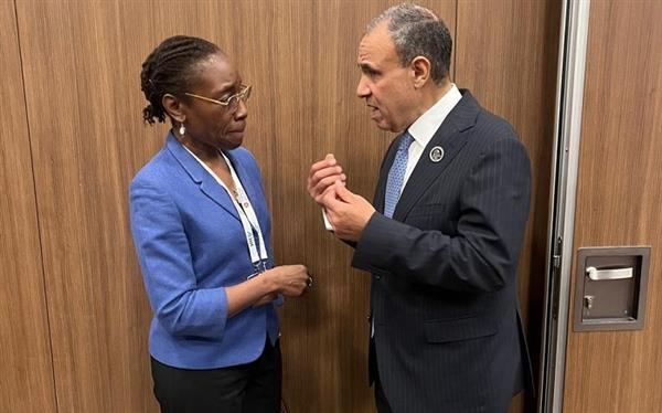 وزير الخارجية ورئيسة المجموعة الدولية للأزمات يبحثان التطورات الإقليمية الراهنة 