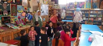 ثقافة القاهرة تقدم أنشطة ثقافية وفنية بمكتبة طفل المعادي 