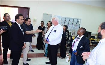 وفد دولي يتفقد جامعة الألف فدان بسوهاج.. ويبحث فرص تعاون غير مسبوقة