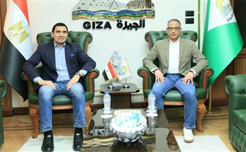 محافظ الجيزة يستقبل وزير الرياضة في بداية جولتهما على المنشآت الشبابية والرياضية بالمحافظة 