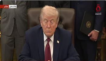 ترامب: المباحثات جارية مع ايران بطريقة جيدة 