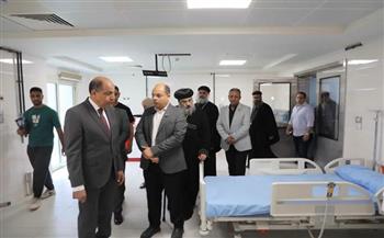 محافظ المنيا يفتتح مستشفى ووحدة لطب الأسرة بمركز أبوقرقاص