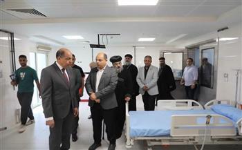 محافظ المنيا يفتتح مستشفى ووحدة لطب الأسرة بمركز أبوقرقاص 