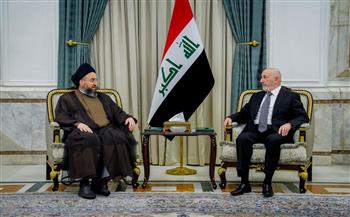 رئيسا العراق وتيار الحكمة الوطني يؤكدان ضرورة الإسراع في حسم منصب رئيس الوزراء
