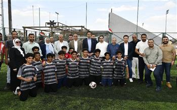 وزير الرياضة ومحافظ الجيزة يفتتحا مركز  التنمية الشبابية بالشيخ زايد