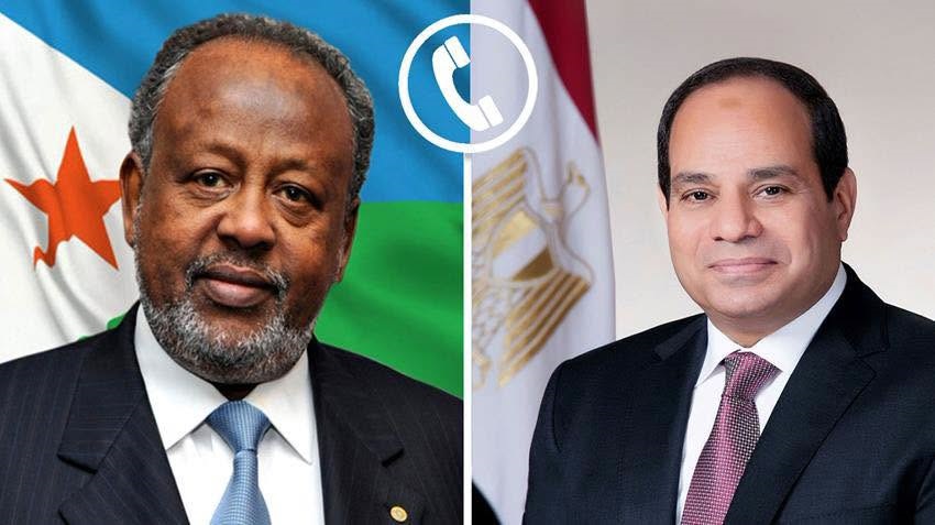 الرئيس السيسي يهنئ إسماعيل عمر جيله بفوزه الرئاسي ويؤكد تعزيز الشراكة بين مصر وجيبوتي 