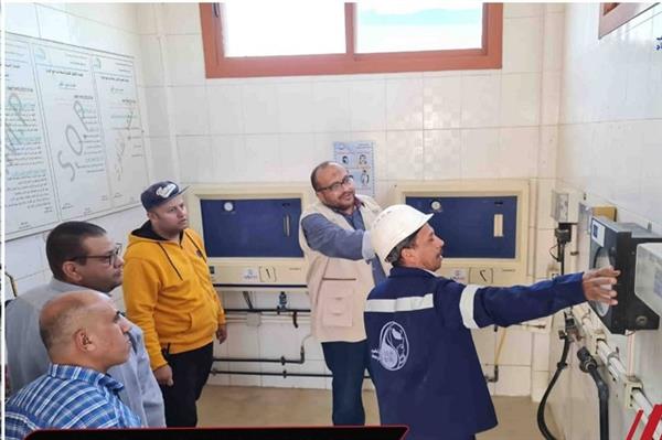 رئيس مياه سوهاج يتفقد أعمال الإحلال والتجديد لخط طرد المزالوة بقيمة 75 مليون جنيه 