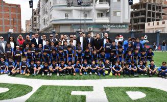 وزير الرياضة ومحافظ الدقهلية يتفقدان مركز شباب قولنجيل ويفتتحان ملعب قانوني 