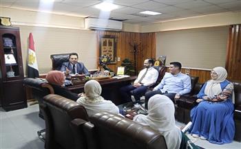 وكيل صحة سوهاج يلتقي مقرر فرع المجلس القومي للمرأة لبحث أوجه التعاون المشترك