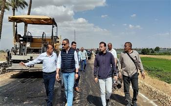 جولة تفقدية لمحافظ الجيزة لمتابعة مشروعات التطوير بمركز العياط