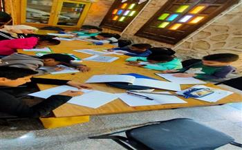 ورشة لتعليم وتحسين الخط العربي بمكتبة الحديقة الخضراء