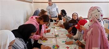 أنشطة متنوعة في انطلاق قافلة قصور الثقافة بمدرسة أبو شروف