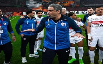 معتمد جمال يعقد جلسة مع لاعبي الزمالك استعدادًا لمواجهة بيراميدز  