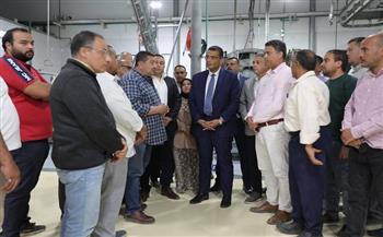 محافظ البحر الأحمر يتفقد مجزر الغردقة النصف آلي تمهيداً لافتتاحه الرسمي