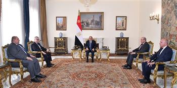  الرئيس السيسي يلتقي سكرتير عام منظمة الطيران المدني الدولي (ايكاو)