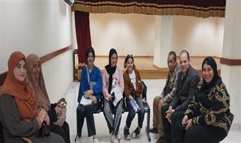 مناقشة أعمال الأعضاء في أمسية أدبية بثقافة القناطر الخيرية