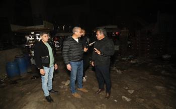 محافظ الجيزة يقود جولة مسائية لمتابعة الالتزام بقرارات الغلق ورفع الإشغالات 