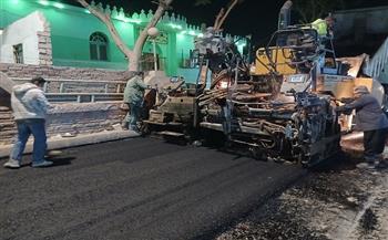 محافظ أسيوط: استكمال رصف شارع بورسعيد بديروط بتكلفة 17 مليون جنيه لتحسين الحركة المرورية 