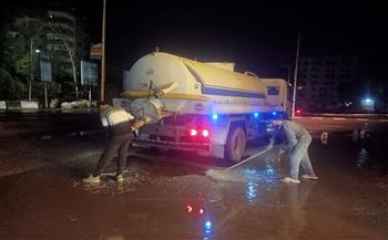 محافظ الدقهلية يكلف نائبه والسكرتير العام والمساعد بمتابعة كسح مياه الأمطار ميدانيًا بالمنطقة المركزية 