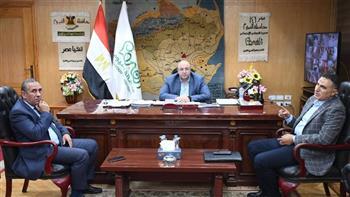 محافظ الفيوم يستقبل وفد الهيئة البرلمانية لحزب مستقبل وطن لبحث أوجه التعاون المشترك 