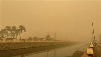 الأرصاد: استمرار الرمال المثارة على مناطق من السواحل الشمالية الغربية والوجه البحري  