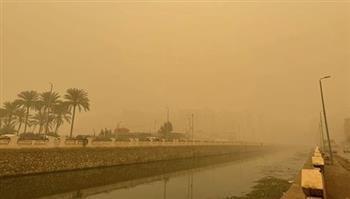 الأرصاد: استمرار الرمال المثارة على مناطق من السواحل الشمالية الغربية والوجه البحري  