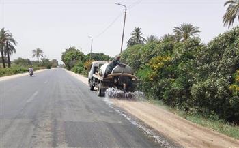 إزالة 120 حالة تعدٍ بمساحة 8400 متر بالقرنة خلال مارس.. وتكثيف أعمال النظافة بالمسار السياحي 